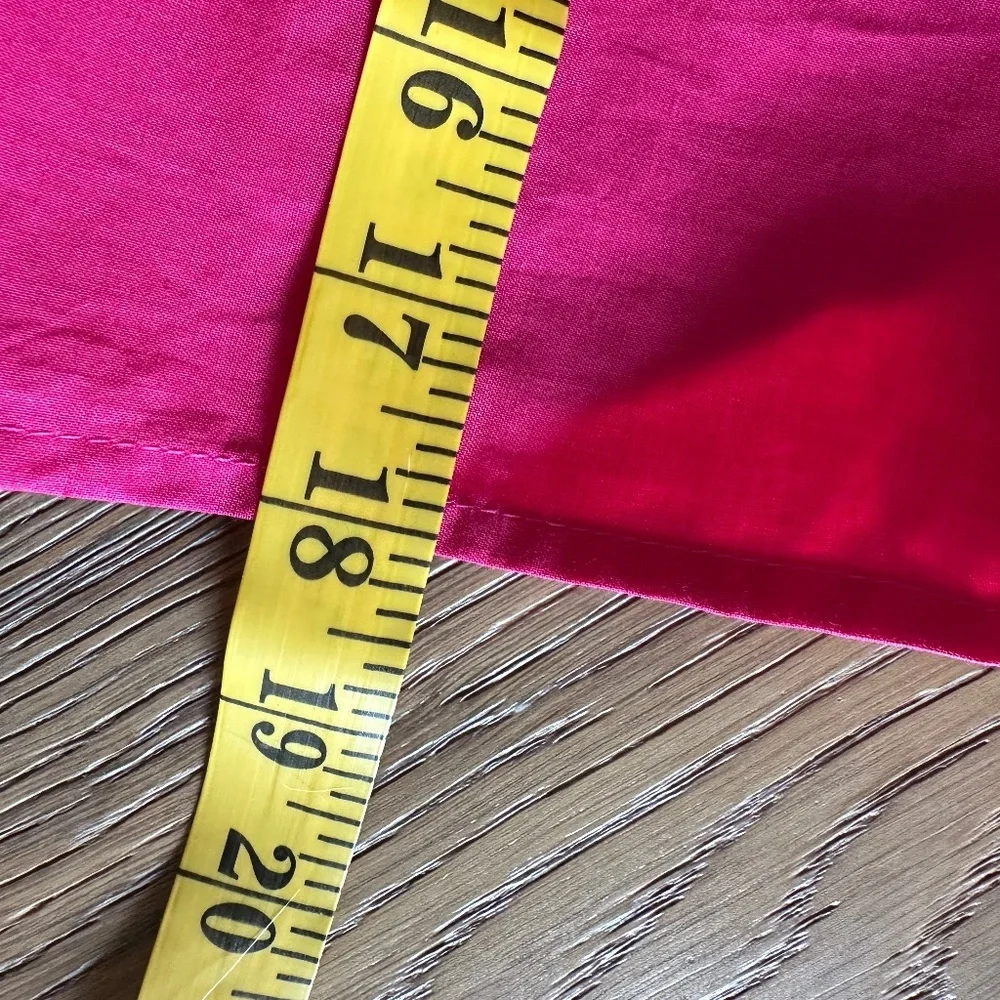 HT360 Collective Layered Ruffle Mini Skirt Fuchsia Smocked Waist Size M - Picture 7 of 9